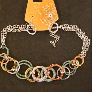 Necklace, earring set